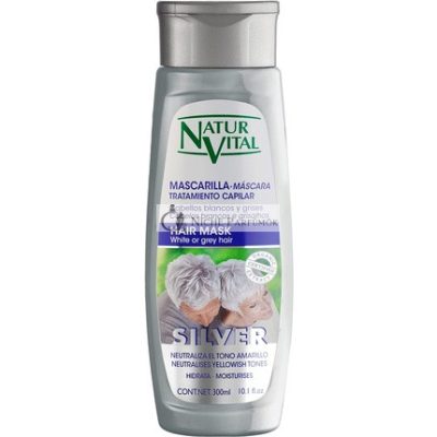 Ezüst Szőke Tonizáló Maszk, 300ml