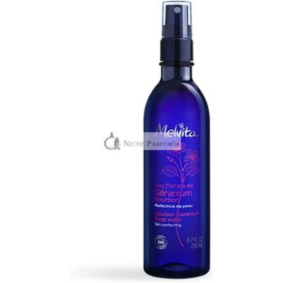 Melvita Organikus Bourbon Geránium Virágvíz, 200ml