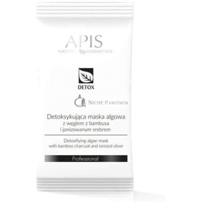 APIS Méregtelenítő Alga Maszk Bambuszénnel és Ionizált Ezüst 20g