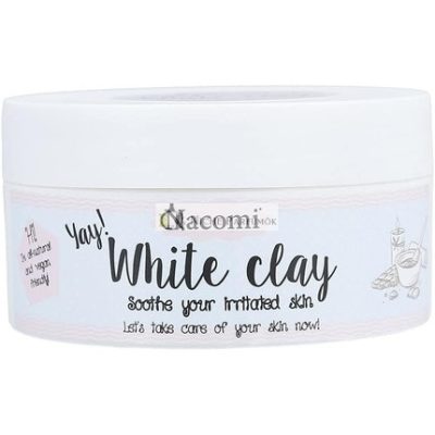 Nacomi Yay Fehér Agyag Nyugtató, 50g