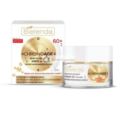 Chrono Age Éjszakai Ránctalanító Krém 60+, 50ml
