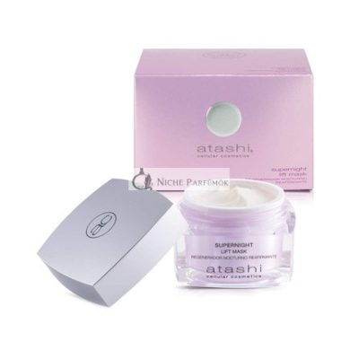 Atashi Supernight Lift Maszk Hyaluronsavval, 50ml - Egyes Csomag