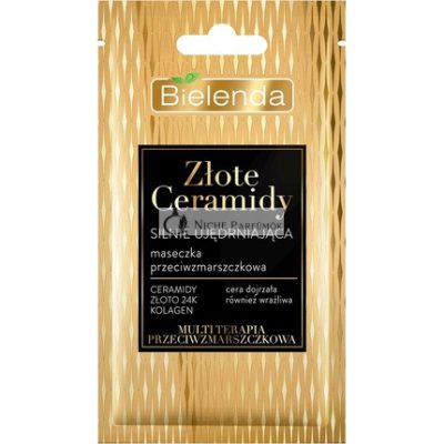 Bielenda Arany Ceramid Erősen Firmáló Ránctalanító Maszk 8g