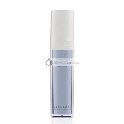 Atashi Fresh & Pure Napi Hidratáló Mattító Arckrém Lila Virággal, 50ml