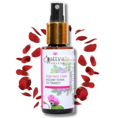 Sattva Rózsa Víz Arcspray Természetes Arctonik Érett és Pattanásos Bőrre 100ml