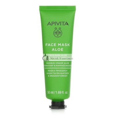 Apivita Aloe Arcpakolás Hidratáló és Frissítő, 50ml