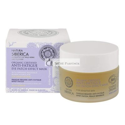 Natura Siberica Bio-Certifikált Anti-Fáradtság Plasztikus Maszk Érzékeny Bőrre, 50ml