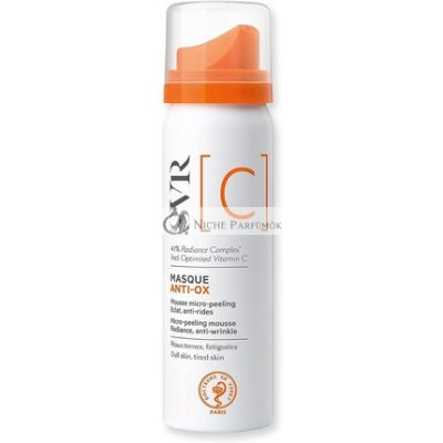 SVR C Anti-Ox Maszk 25% C-vitamin Mikrohámlasztó Hab Maszk Fáradt, Ráncos és Egyenetlen Bőrtónusra, 50ml