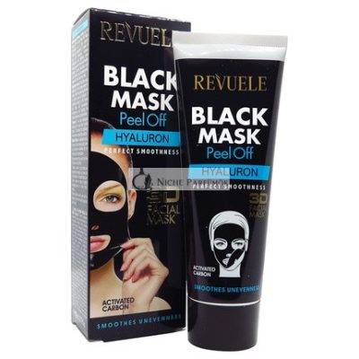 Revuele Fekete Maszk Hámlasztó Hyaluron 80ml
