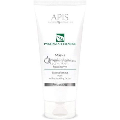 APIS Fájdalommentes Tisztító Lazító Krém Maszk Lenmag és Menta Kivonattal, 200ml