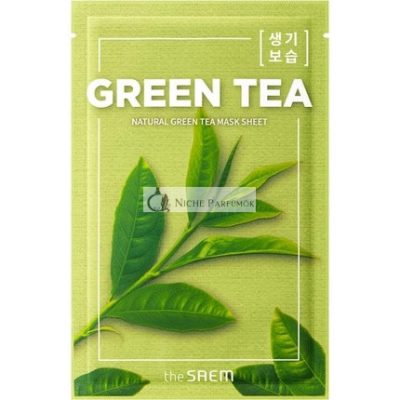 Természetes Zöld Tea Maszk Lap 21ml