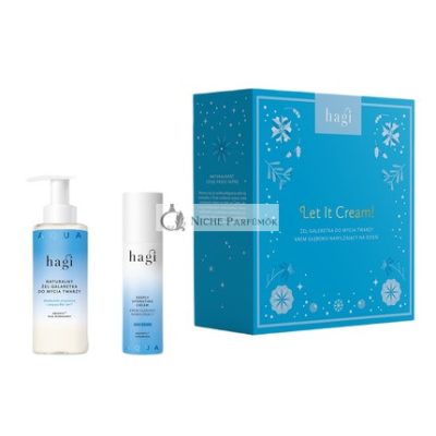 Hagiset Let It Cream Aqua Zone Hidratáló Nappali Krém 50ml és Gel-Gél Arctisztító 150ml