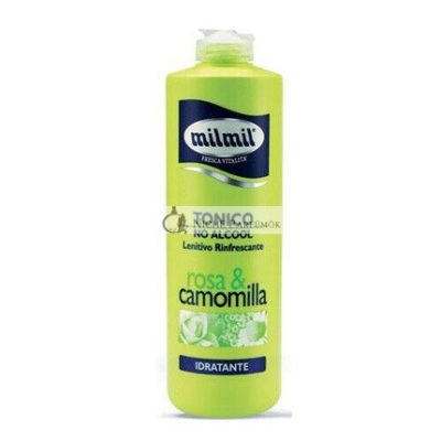 Milmil Frissítő Rózsa & Kamilla Hidratáló Tónikus Arctisztító Víz 500ml