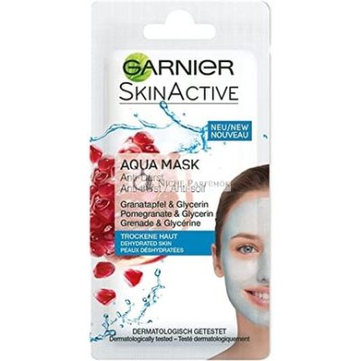 Garnier Skin Active Arcmaszk 8 ml, Aqua maszk száraz bőrre