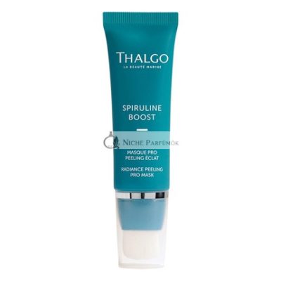 THALGO Spirulina Boost 2.0 Vitalizáló Hámlasztó Maszk Ecsettel, Professzionális Kozmetikai Kezelések Inspirálta