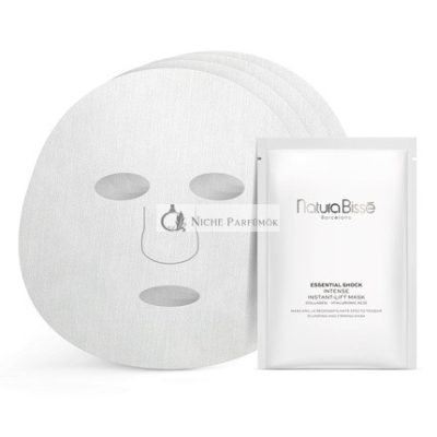 Natura Bissé Essential Shock Intense Azonnali Emelő Maszk - Feszesítő Arcpakolás Minden Bőrtípusra, 4 db
