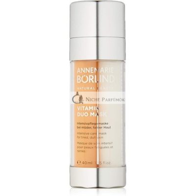 Annemarie Borlind Vitamin Duo Maszk Intenzív Ápolás Maszk Fáradt és Matt Bőrre 40ml - Energizáló, Stimuláló, Vitaminokkal Teli - Elősegíti a Sejtek Megújulását