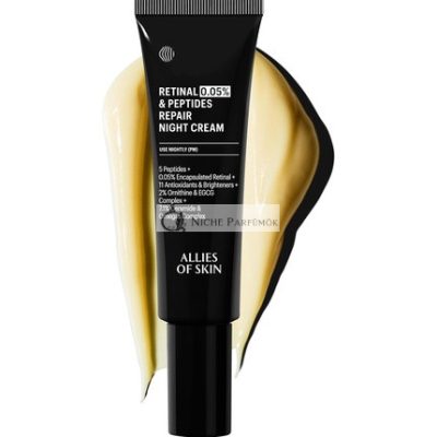 Allies Of Skin Retinal 0,05% Peptidek Éjszakai Krém Encapsulated Retinol