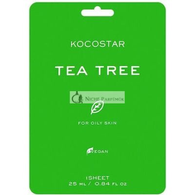 Vican Kocostar Tea Tree Arcpakolás Zsíros Bőrre - 25ml