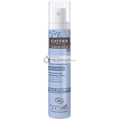 Cattier Hidratáló Éjszakai Krém Dehidratált Bőrre, 50ml