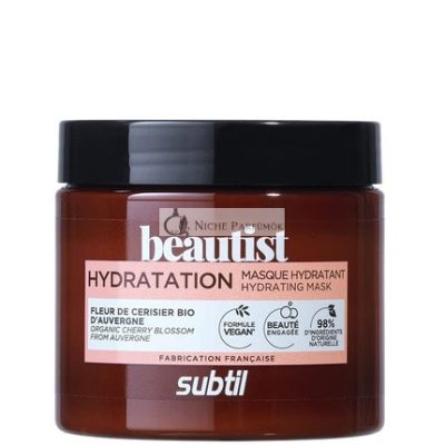 Subtil Beautist Hidratáló Maszk 250ml Mélyhidratál és Eltünteti a Szárazságot, Törékenységet és Fakóságot