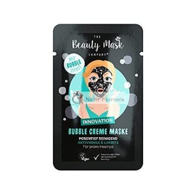 Aktivált Szén és Édesgyökér Krém Buborékmaszk, 1 Tasak