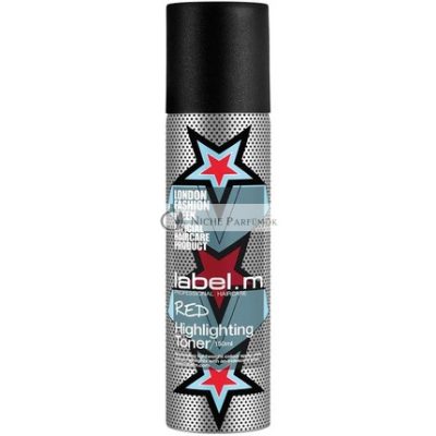 Label.m Vörös Kiemelő Toner