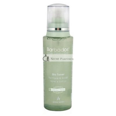 Anna Lotan Barbados Bio Toner Az Arcra és Fejbőrre, 100ml