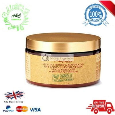 Shea Moisture Manuka Méz és Mafura Olaj Intenzív Hidratáló Maszk, 340g