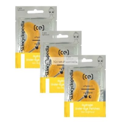 Skincyclopedia Magas Minőségű C-vitamin Hidrogél Szemmaszk Sötét Karikákra, 60g