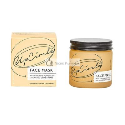 UpCircle Hidratáló Arcmaszk Olíva Porral 60ml - Méregtelenítő Maszk Tiszta Bőrért - Természetes, Vegán és Állatkísérlet Mentes