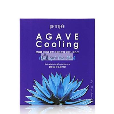 PETITFEE Agave Hűsítő Hidrogél Arcmaszk