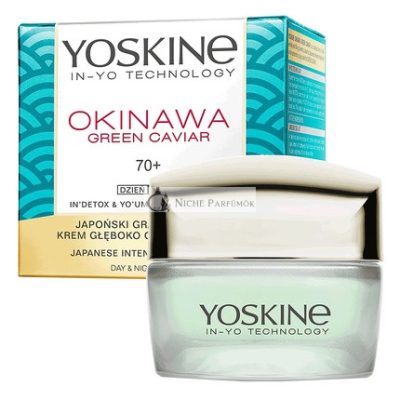 Yoskine Okinawa Zöld Kaviár Nappali és Éjszakai Krém 70+ 50ml