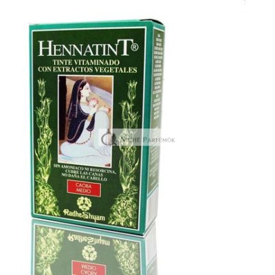 Henna Tint Caoba Medio Radhe Shyam, 120ml