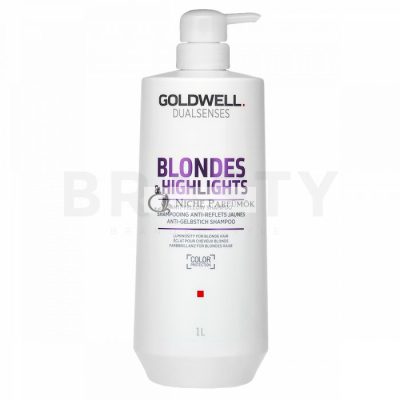 Goldwell Dualsenses Blondes & Highlights Anti-Yellow Shampoo sampon szőke hajra 1000 ml