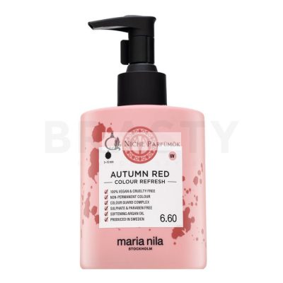 Maria Nila Colour Refresh tápláló maszk színes pigmentekkel a vörös árnyalatok újraélesztéséhez Autumn Red 300 ml