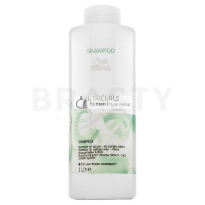 Wella Professionals Nutricurls Waves Micellar Shampoo tisztító sampon hullámos hajra 1000 ml