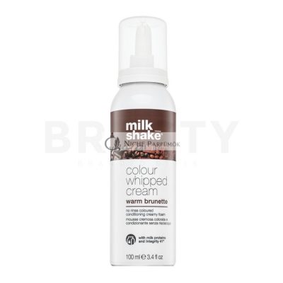 Milk_Shake Colour Whipped Cream tonizáló hab barna hajra Warm Brunette 100 ml