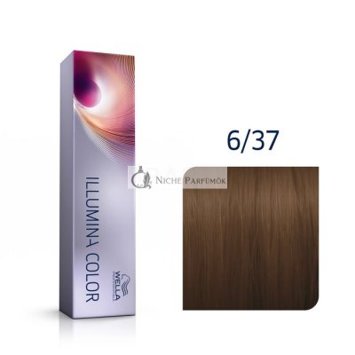Wella Professionals Illumina Color professzionális permanens hajszín 6/37 60 ml