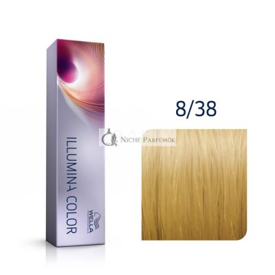 Wella Professionals Illumina Color professzionális permanens hajszín 8/38 60 ml