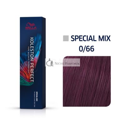 Wella Professionals Koleston Perfect Me+ Special Mix professzionális permanens hajszín 0/66 60 ml