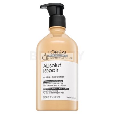L'Oréal Professionnel Série Expert Absolut Repair Gold Quinoa + Protein Conditioner kondicionáló nagyon sérült hajra 500 ml