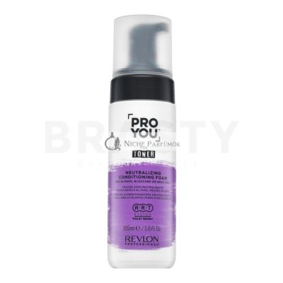 Revlon Professional Pro You The Toner Neutralizing Conditioning Foam hab a sárga tónusok semlegesítésére 165 ml