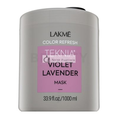 Lakmé Teknia Color Refresh Violet Lavender Mask tápláló maszk színes pigmentekkel lila árnyalatú hajra 1000 ml