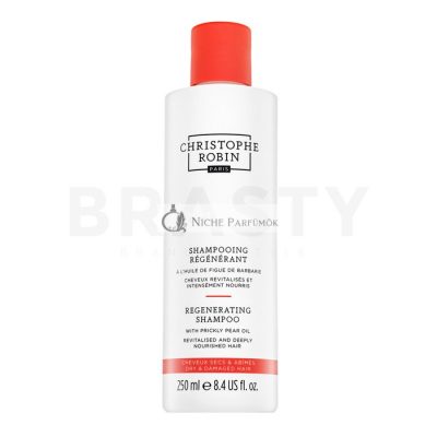 Christophe Robin Regenerating Shampoo tápláló sampon száraz és sérült hajra 250 ml