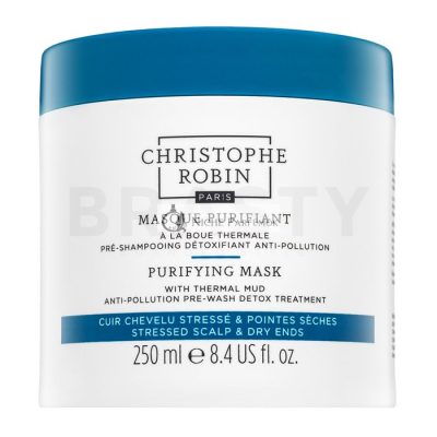 Christophe Robin Purifying Mask tisztító maszk igénybevett érzékeny hajra 250 ml