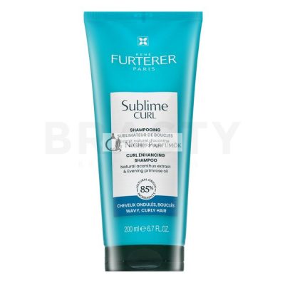 Rene Furterer Sublime Curl Curl Enhancing Shampoo tápláló sampon göndör hajra 200 ml