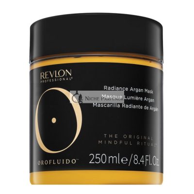 Orofluido Radiance Argan Mask tápláló maszk puha és fényes hajért 250 ml