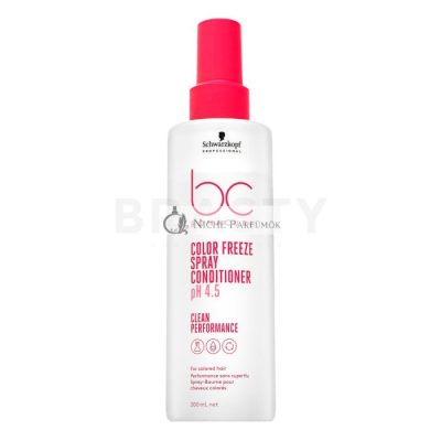 Schwarzkopf Professional BC Bonacure Color Freeze Spray Conditioner pH 4.5 Clean Performance öblítés nélküli kondicionáló festett és melírozott hajra 200 ml