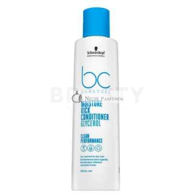 Schwarzkopf Professional BC Bonacure Moisture Kick Conditioner Glycerol tápláló kondicionáló hidratáló hatású 200 ml